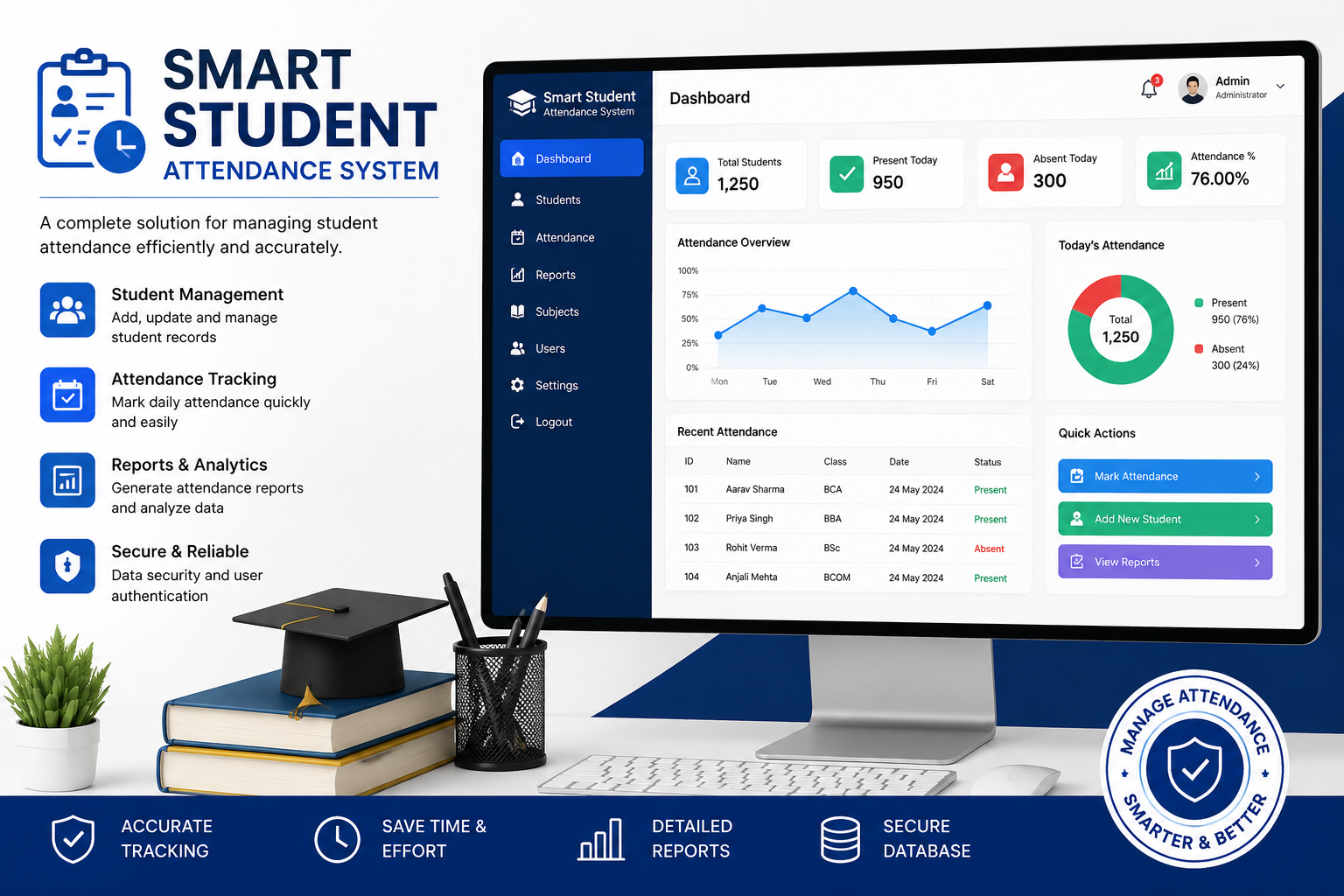 📚 Smart Student Attendance System